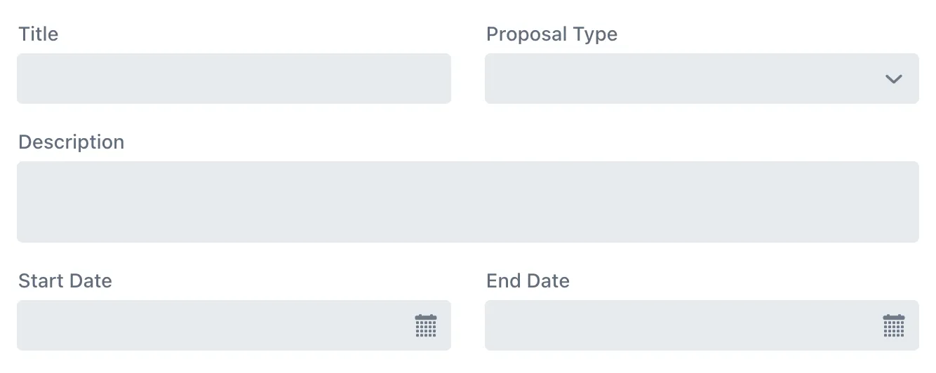 A screenshot of a form
